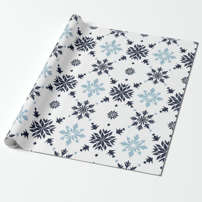 Cadeau Papier d'enlèvement des flocons de neige (Déroulé)