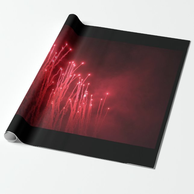 Cadeau Papier d'enlèvement Fireworks (Déroulé)
