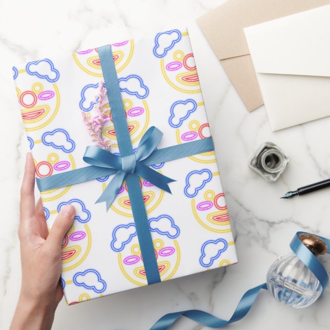 Cadeau Papier d'enrobage à néon (Cadeaux)