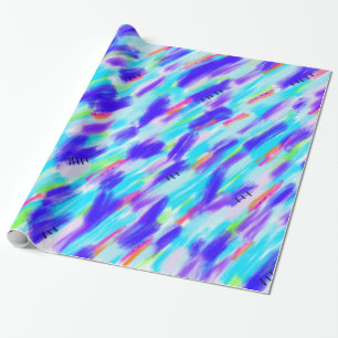 Cadeau Papier d'enrobage Chaos coloré