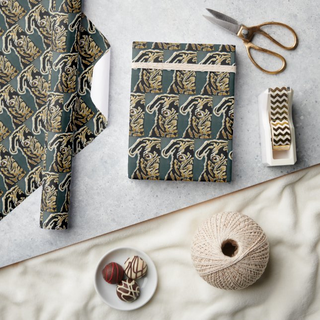 Cadeau Papier d'enrobage de carlin (Artisanat)