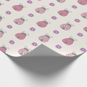 Cadeau Papier d'enrobage de coccinelle