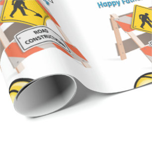 Cadeau Papier d'enrobage de fêtes des pères