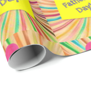 Cadeau Papier d'enrobage de fêtes des pères