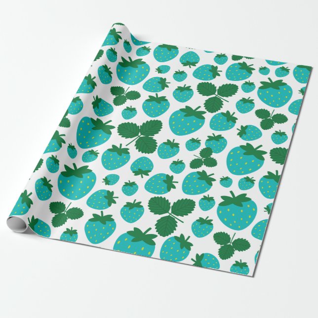 Cadeau Papier d'enrobage de fraises (Déroulé)