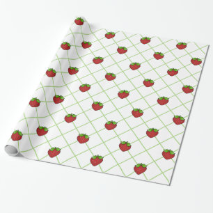 Cadeau Papier d'enrobage de fraises