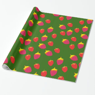 Cadeau Papier d'enrobage de fraises