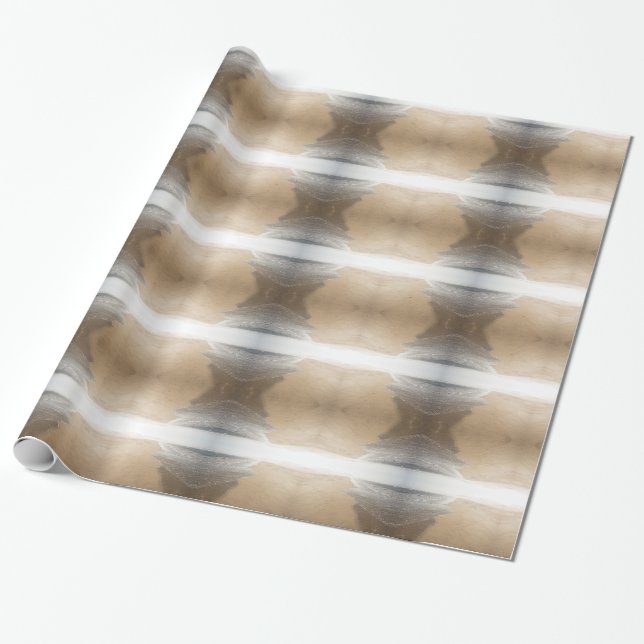 Cadeau Papier d'enrobage d'océan et de plage (Déroulé)