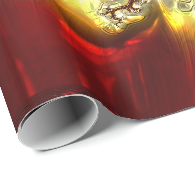 Cadeau Papier d'enrobage Fractal Art 34 (Coin rond)