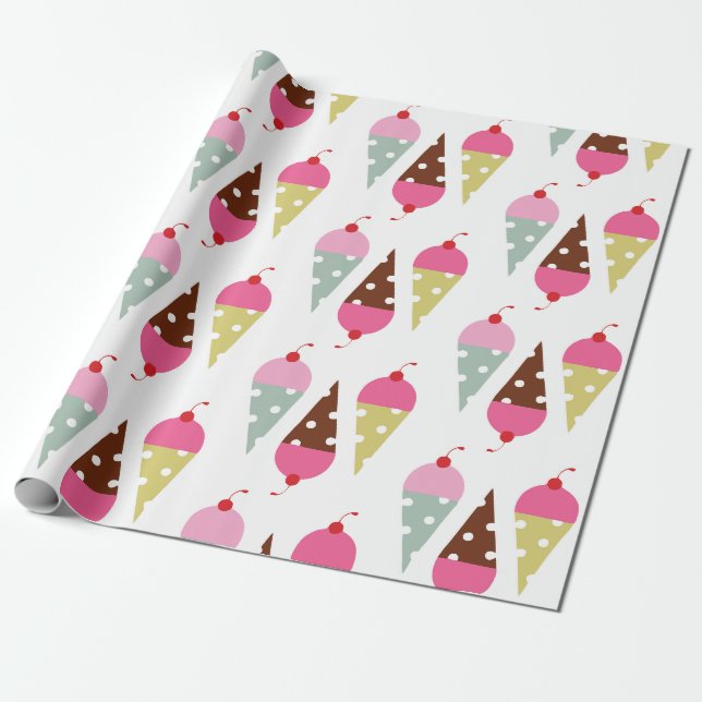 Cadeau Papier d'enrobage mat, 30 po x 6 po (Déroulé)