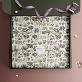 Cadeau Papier d'enrobage Motif à base de légumes Adolphe