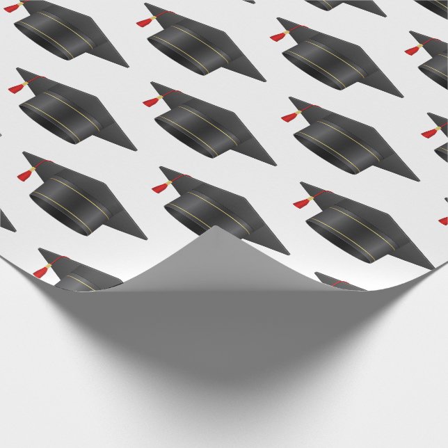 Cadeau Papier d'enrobage noir de la tige (Coin)
