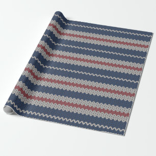 Cadeau Papier d'enrobage textile fileté