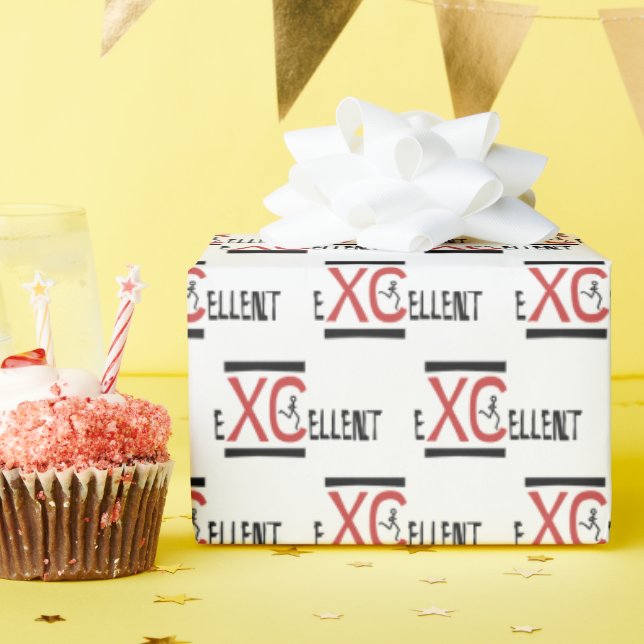 Cadeau Papier d'enrobage XC eXCellent (Fête d'anniversaire)