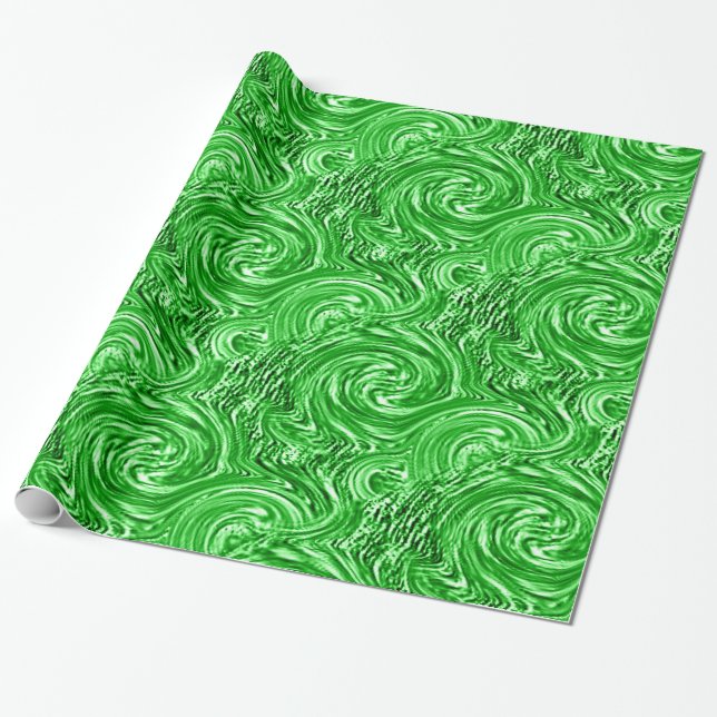 Cadeau Papier d'enveloppement à bille de chaux (Déroulé)