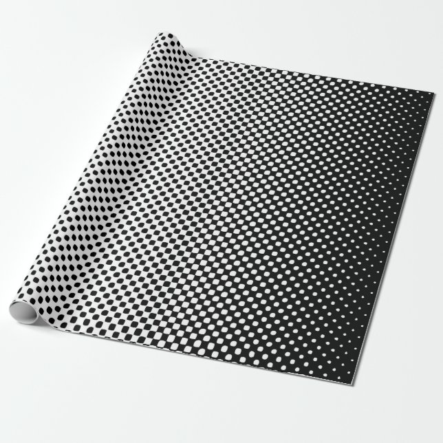 Cadeau Papier d'enveloppement à demi-teinte (Déroulé)