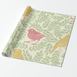 Cadeau Papier d'enveloppement à ressort Songbird Serenade