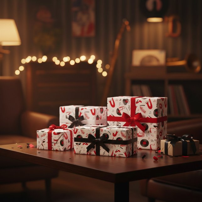 Cadeau Papier d'enveloppement Art déco des années 1920 (Créateur téléchargé)