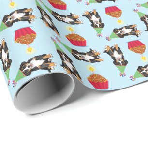 Cadeau Papier d'enveloppement Berner Cupcake Berner Anniv
