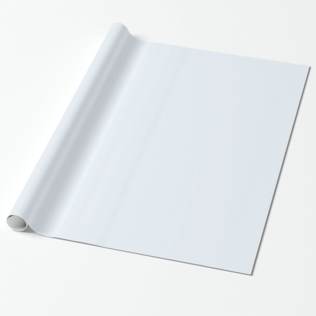 Cadeau Papier d'enveloppement bleu Alice brillant (Déroulé)