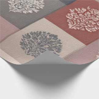 Cadeau Papier d'enveloppement botanique rustique | Pr blo