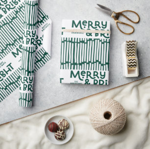 Cadeau papier d'enveloppement coloré joyeux et lumineux