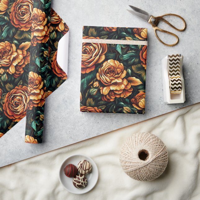 Cadeau Papier d'enveloppement cool Rose (Artisanat)
