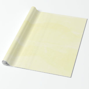 Cadeau Papier d'enveloppement couleur pastel jaune