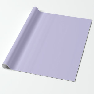 Cadeau Papier d'enveloppement couleur solide bleu lavande