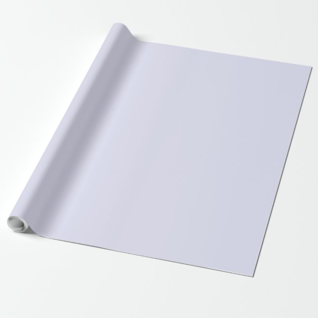 Cadeau Papier d'enveloppement couleur solide Lavender (Déroulé)