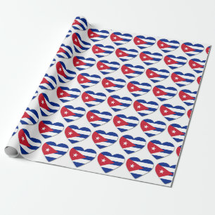 Cadeau Papier d'enveloppement Cuba Love