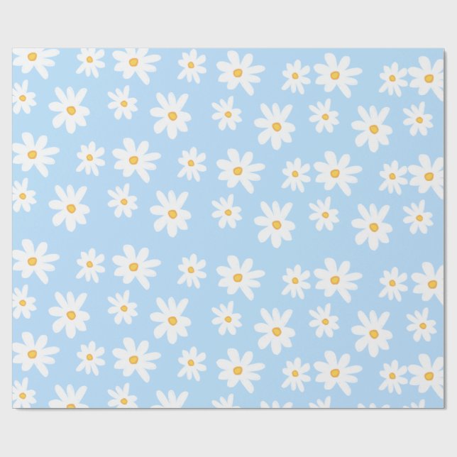 Cadeau Papier d'enveloppement Daisy Delight (Plat)
