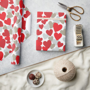Cadeau Papier d'enveloppement d'amour