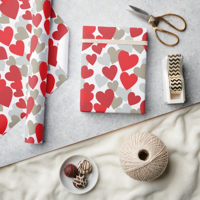 Cadeau Papier d'enveloppement d'amour (Artisanat)