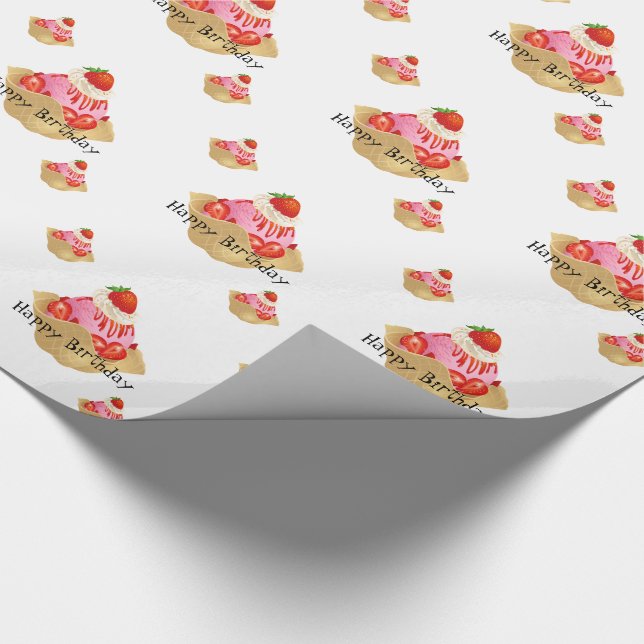 Cadeau Papier d'enveloppement d'anniversaire (Coin)