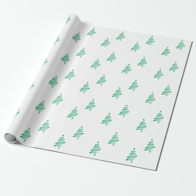 Cadeau Papier d'enveloppement d'arbre de Noël (Déroulé)