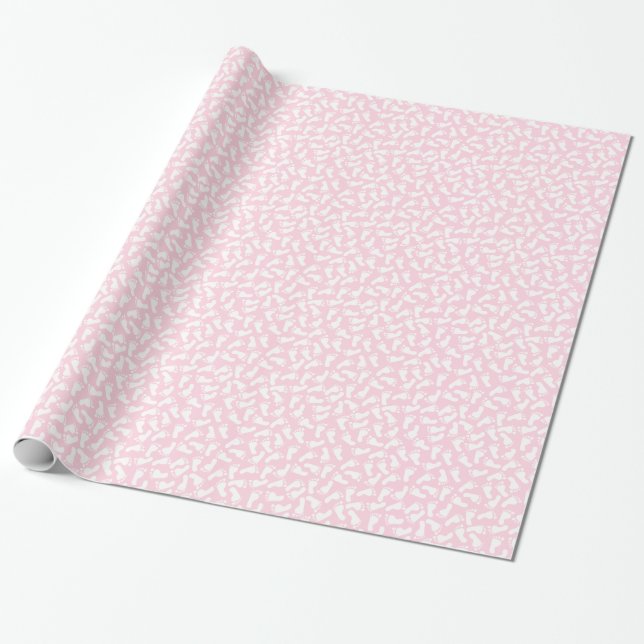 Cadeau Papier d'enveloppement de Baby shower d'impression (Déroulé)