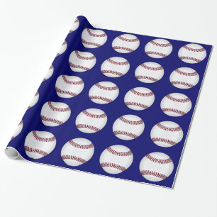 Cadeau Papier d'enveloppement de baseball