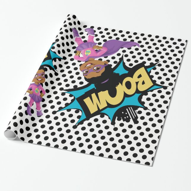 Cadeau Papier d'enveloppement de Brooke (Déroulé)