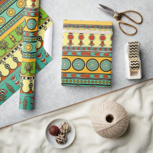 Cadeau Papier d'enveloppement de cadeaux assyriens