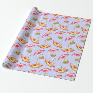 Cadeau Papier d'enveloppement de chats adorables
