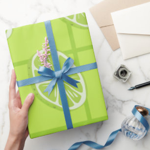 Cadeau Papier d'enveloppement de chaux sans soudure