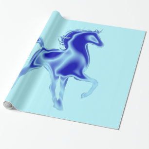 Cadeau Papier d'enveloppement de cheval
