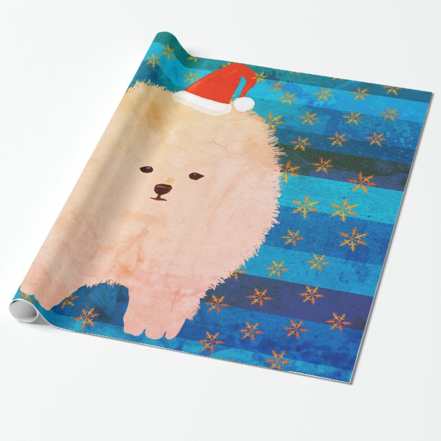 Cadeau Papier d'enveloppement de chien mou (Déroulé)