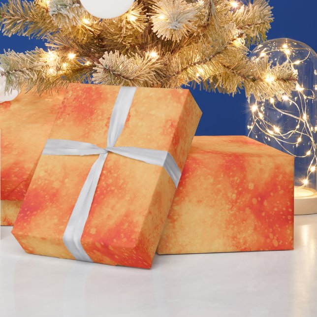 Cadeau Papier d'enveloppement de cluster Red Star (Vacances)