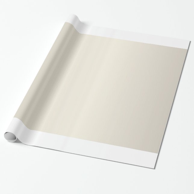 Cadeau Papier d'enveloppement de crème perle (Déroulé)