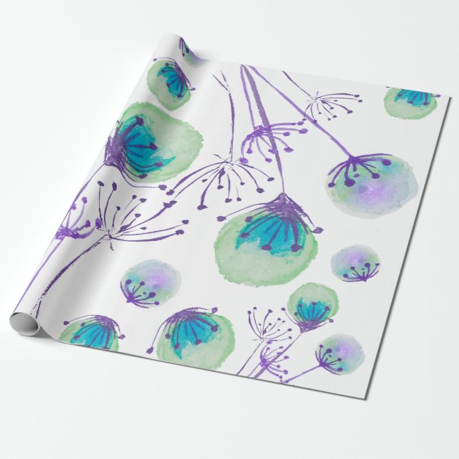 Cadeau Papier d'enveloppement de Dandelion (Déroulé)