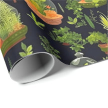 Papier d'enveloppement de décantation en terrarium