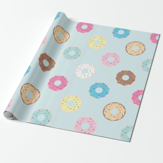 Cadeau Papier d'enveloppement de Donut (Déroulé)