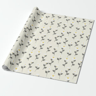Cadeau Papier d'enveloppement de fleurs de jardin